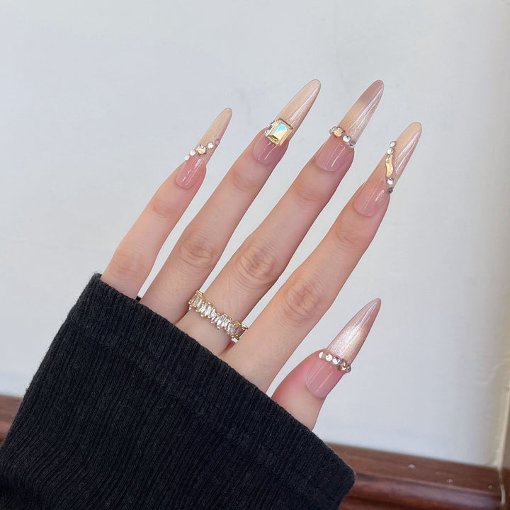 Glamorous Stiletto Press-On Nail Extensions Kalsten