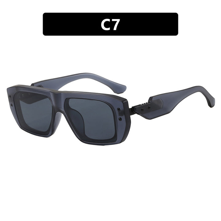 Women's fashionable square glasses with multicolored transparent frame Kalsten