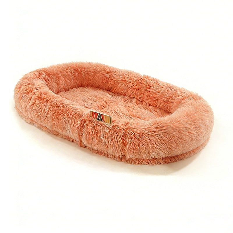 Plush Faux Fur Blanket   Dog Bed