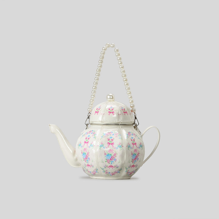 Novelty Teapot-Shaped Handbag