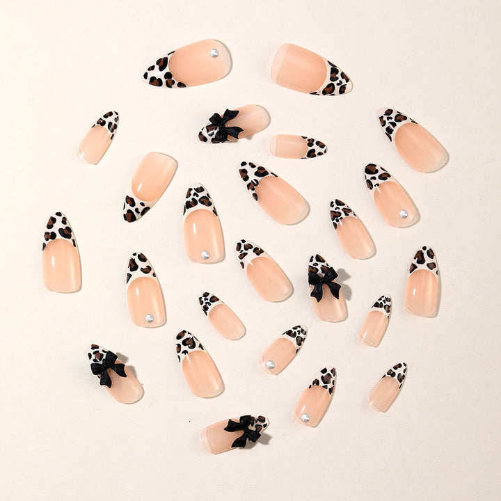 Decorative Leopard Print Nail Art Set Kalsten