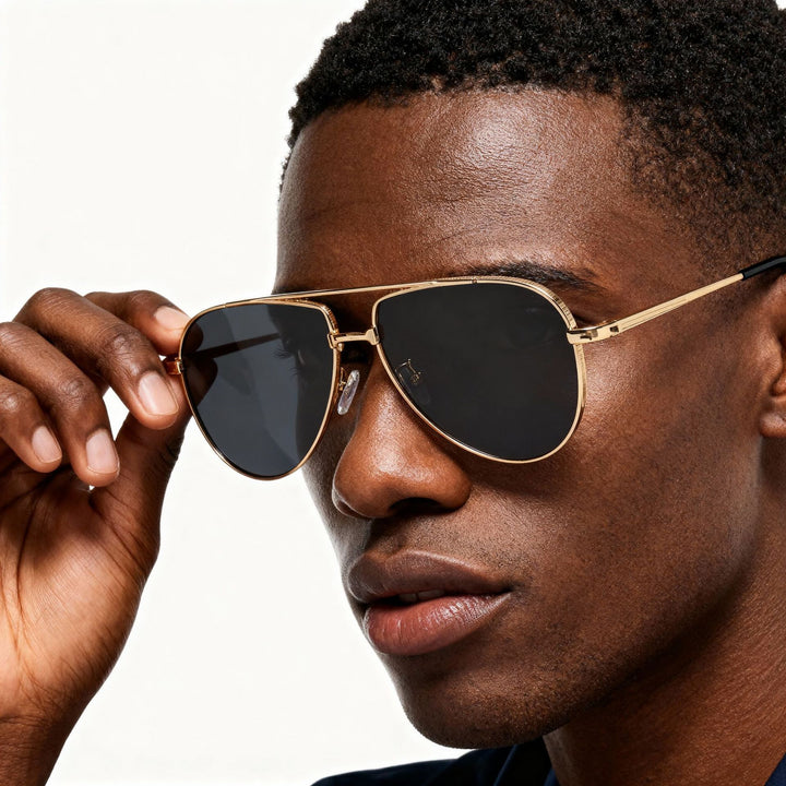 Ladies sunglasses in elegant pilot design Kalsten