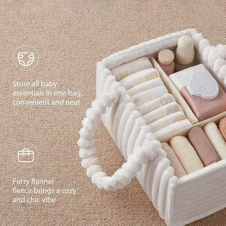 Luxurious storage bag with soft fleece Kalsten