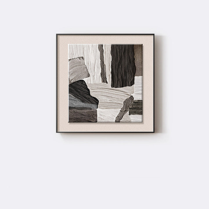 Abstract Textile Wall Art