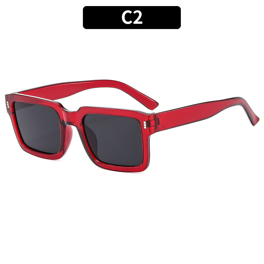 Fashionable Bold Square Frame Sunglasses