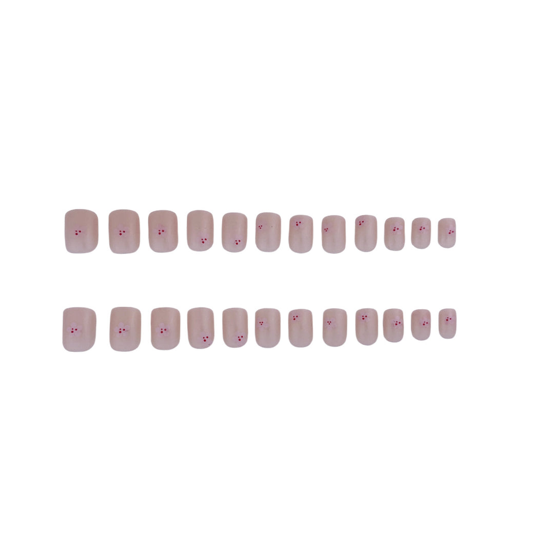 Floral Design Press-On Nail Extensions Kalsten