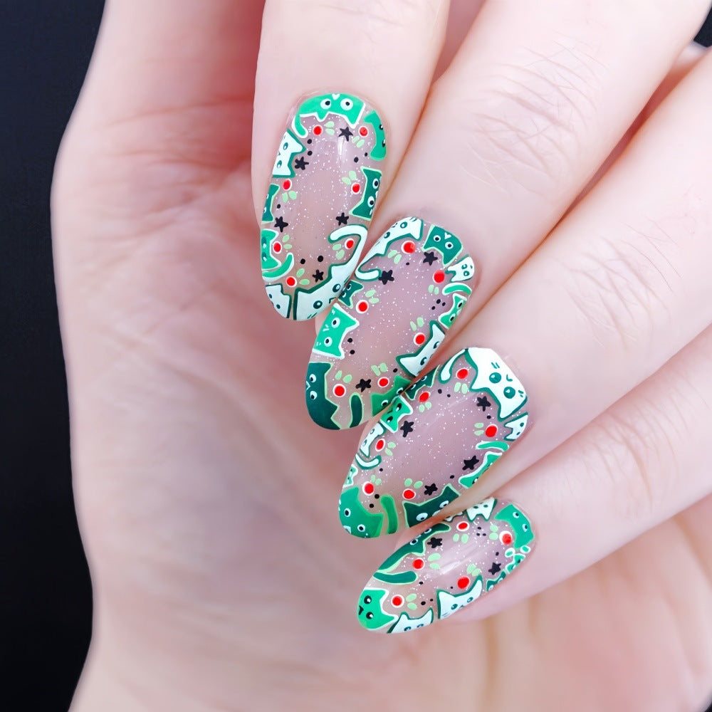 Artificial nail tips in creative design Kalsten