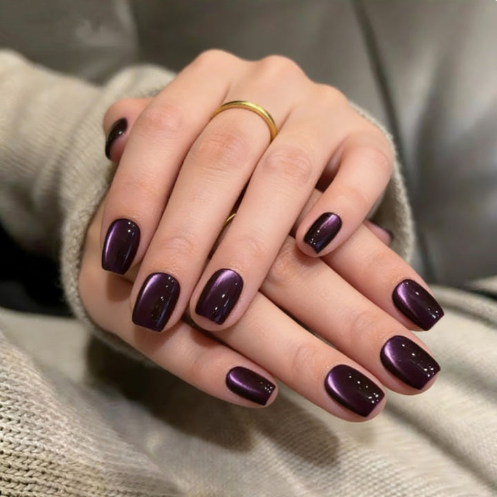 Artificial nails with elegant high-gloss finish and special color nuance Kalsten
