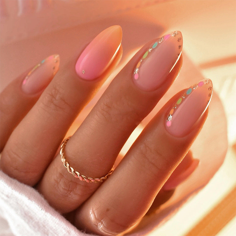 Premium Gradient Press-On Nail Set Kalsten