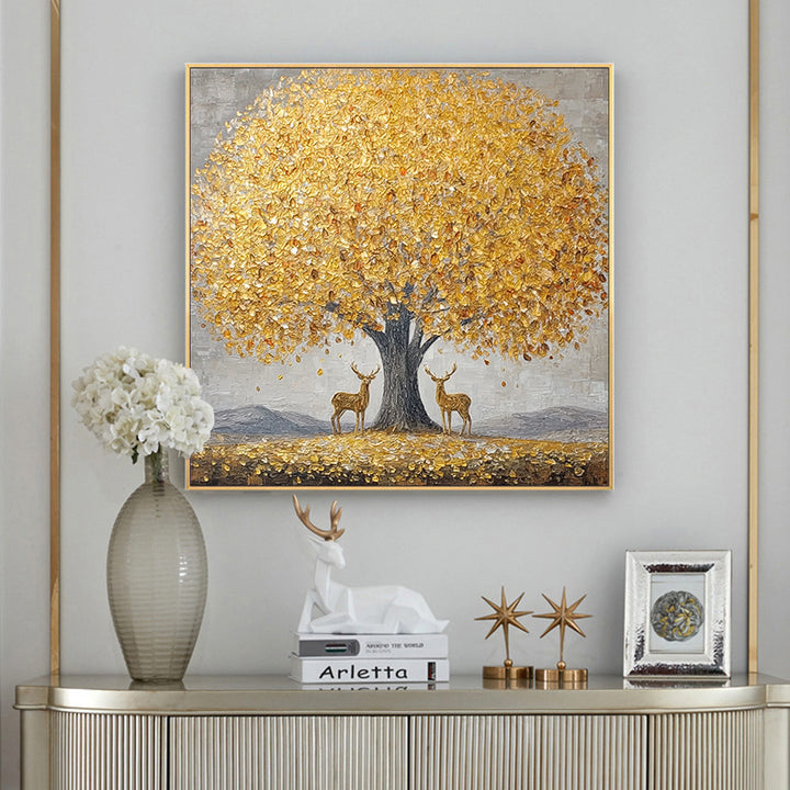 Autumn-Themed Canvas Wall Art