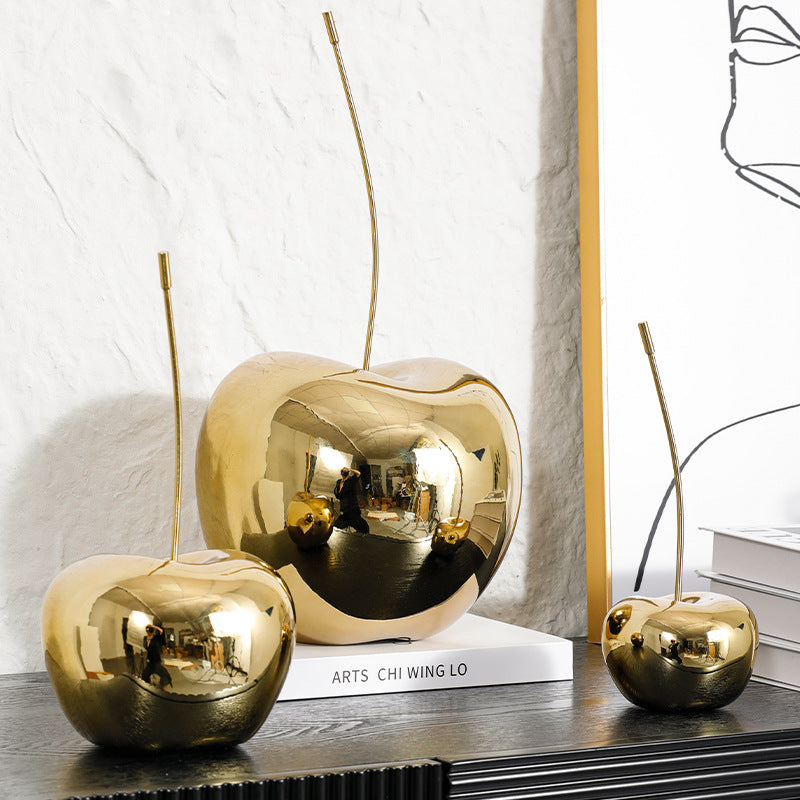 Decorative Apple Sculpture