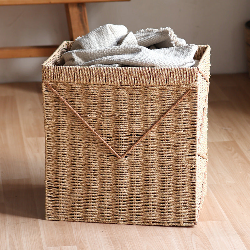 Storage basket made of braided rattan Kalsten