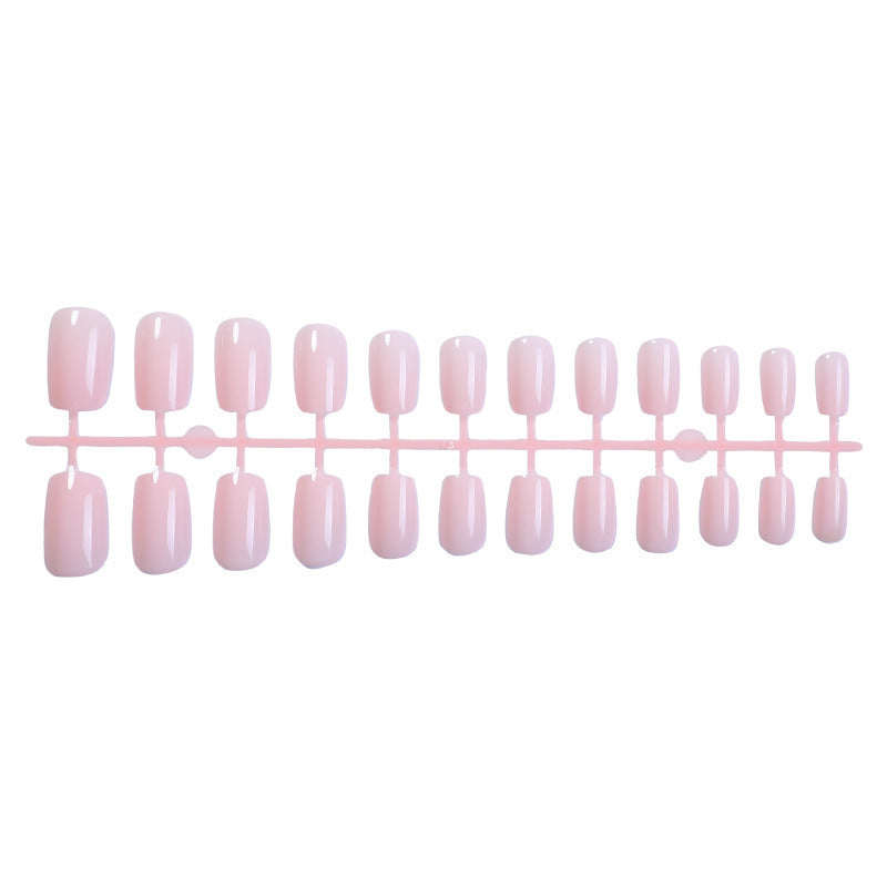 Glossy Square-Cut Press-On Nail Set Kalsten