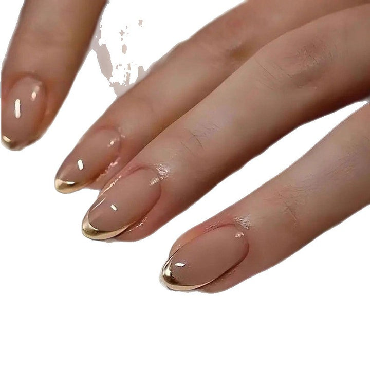 Elegant French Tip Nail Enhancements Kalsten 1789915301