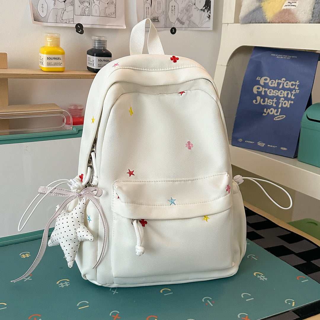 Casual Embroidered Star Backpack Kalsten