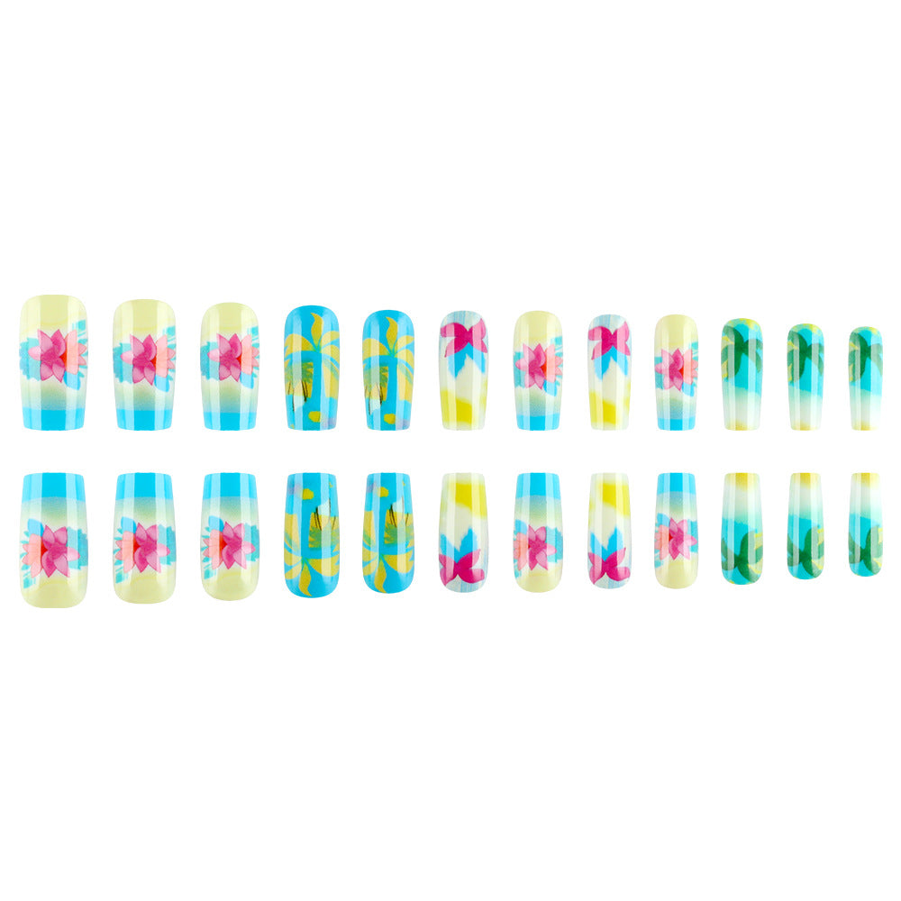 Artistic Tropical Paradise Nail Art Kalsten
