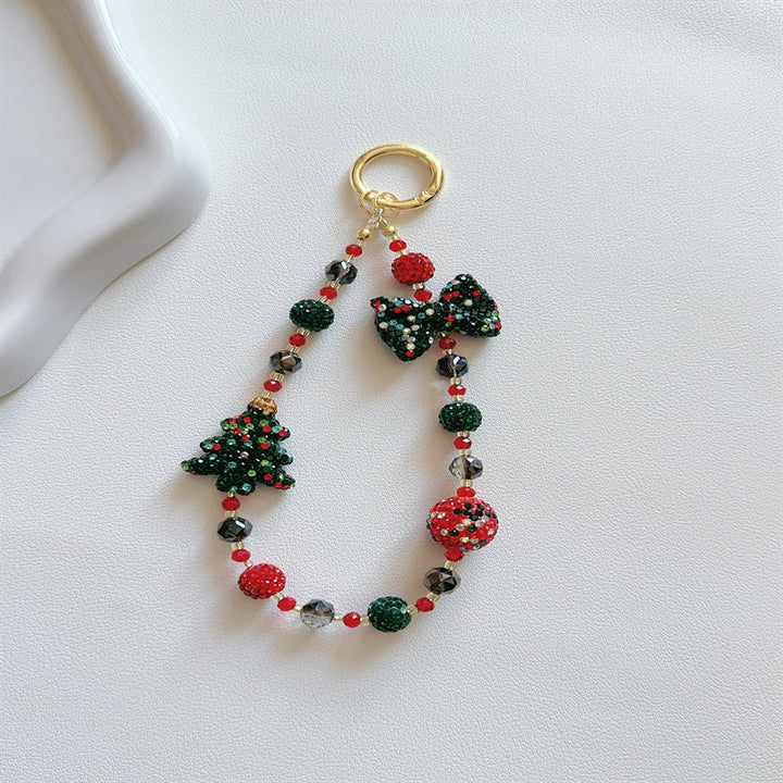 Decorative Holiday Charm Keychain Kalsten