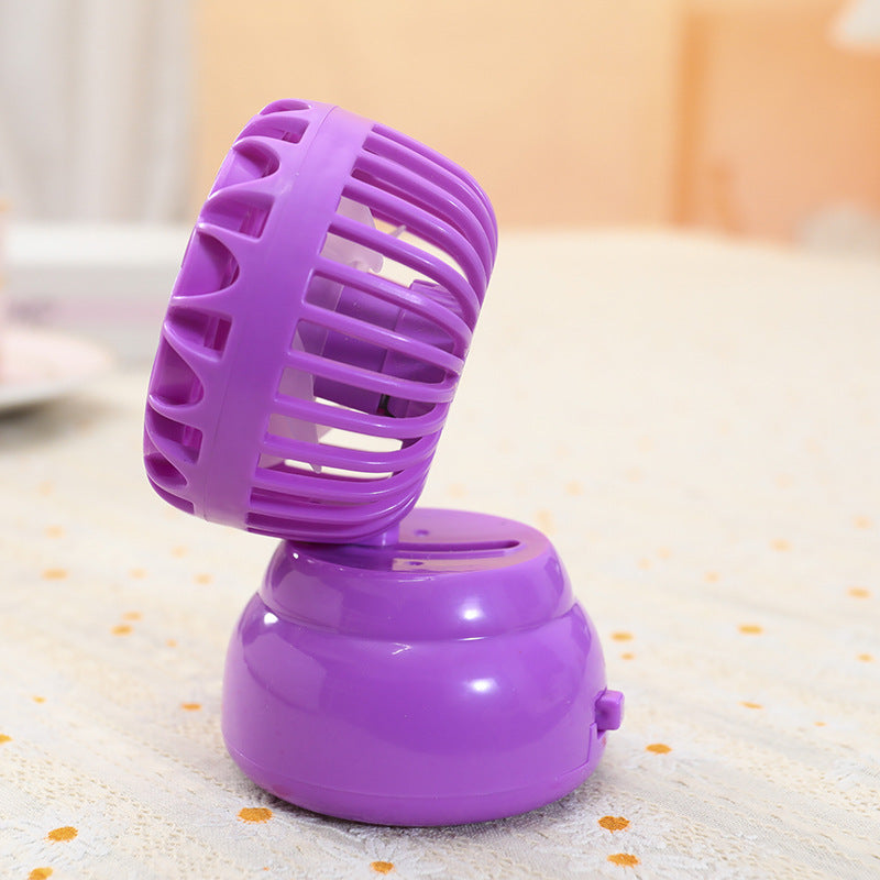 Women's Portable Table Fan in Creative Flower Design Kalsten