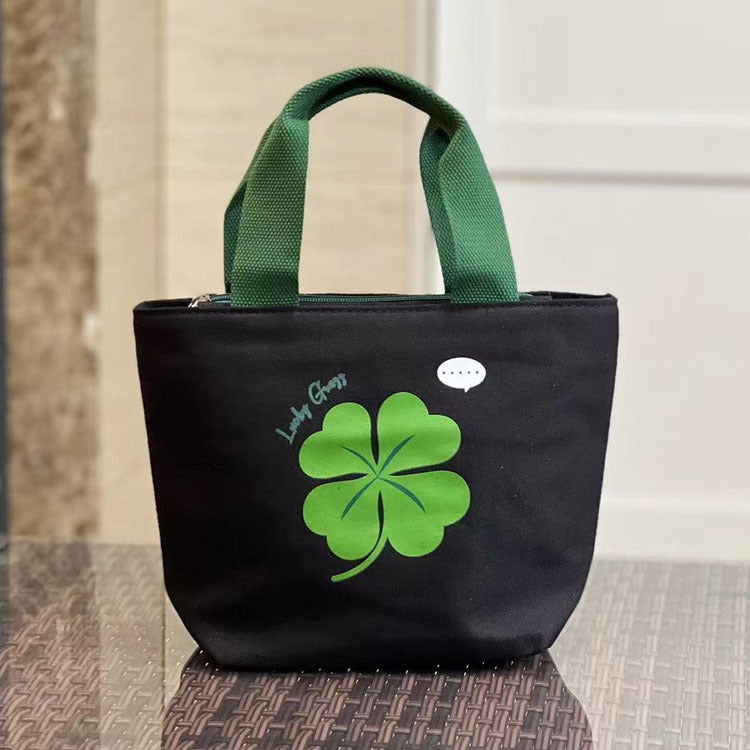 Cute Bear Print Lunch Tote Kalsten