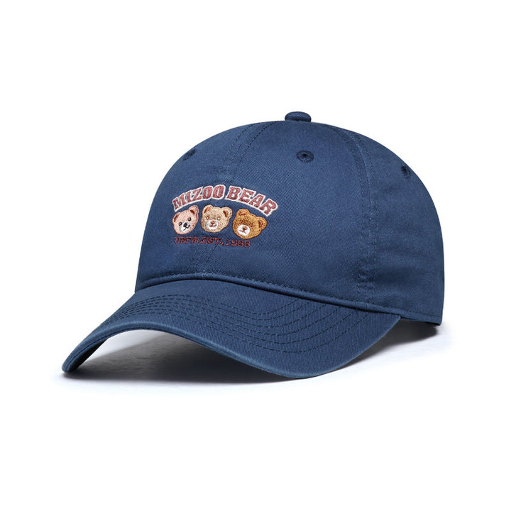 Women's playful cotton cap with embroidered animal design Brehn