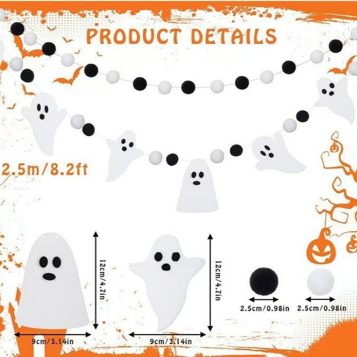 Decorative Halloween Garland Kalsten