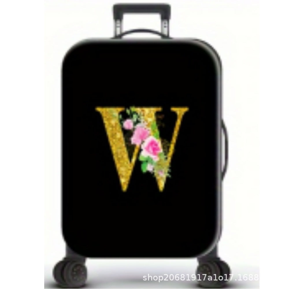 Women Hard Shell Suitcase with High-Quality Floral Design Kalsten