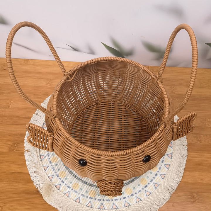 Women Diamond-shaped Handheld Basket Kalsten