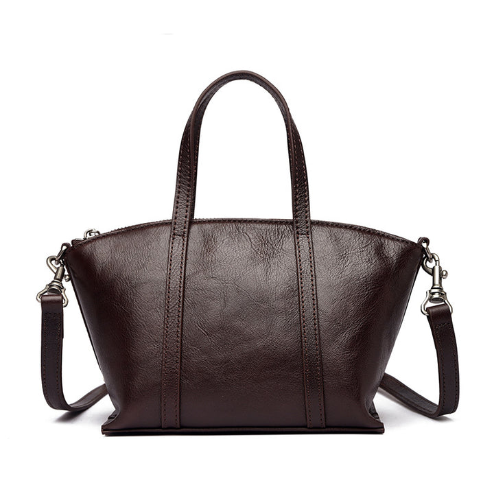Textured Leather Handbag Kalsten