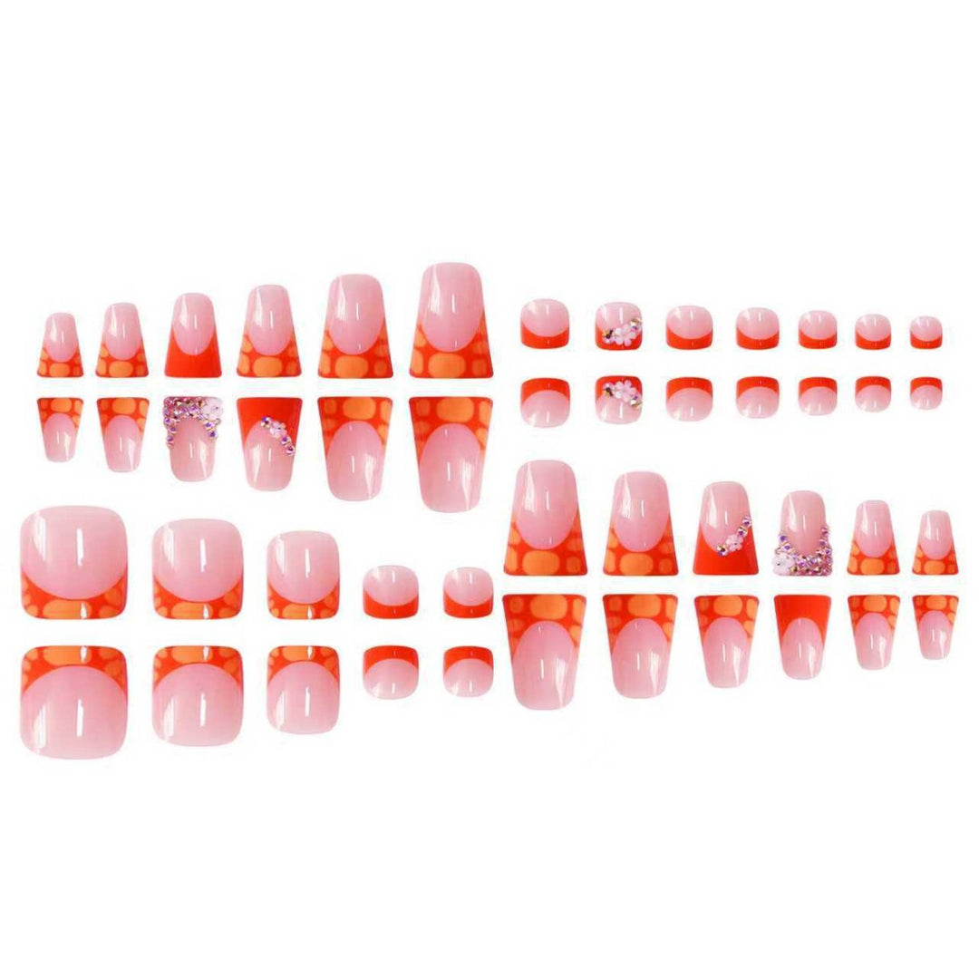 Luxe Decorative Press-On Nail Extensions Kalsten