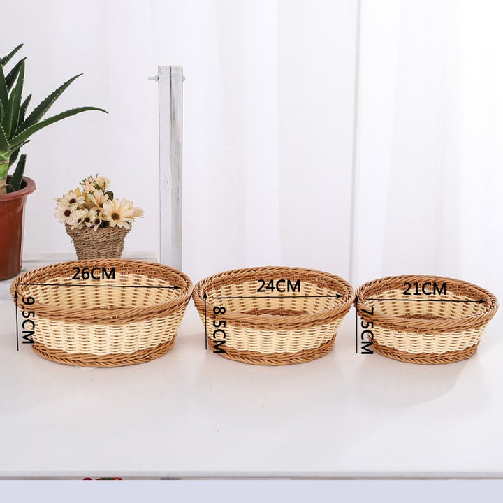 Unisex storage baskets made of woven material Kalsten