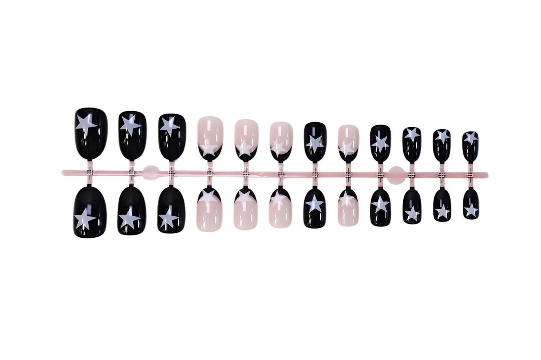 Artificial nail set with creative star design Kalsten