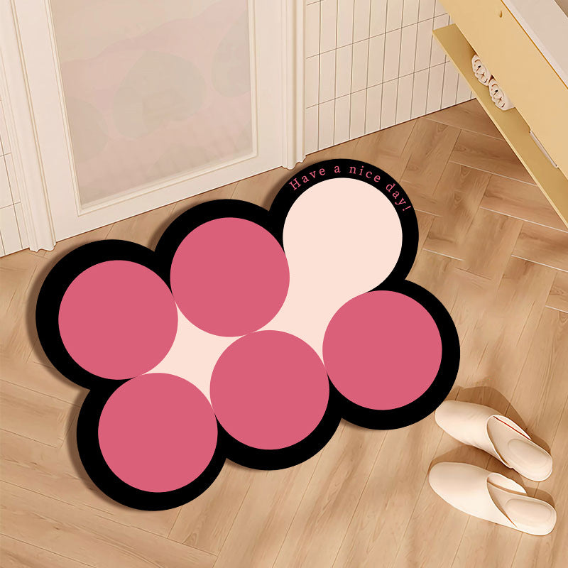 Whimsical Cloud-Shaped Bath Mat
