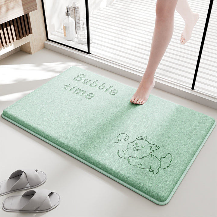 Adorable Cartoon Design Bath Mat Kalsten