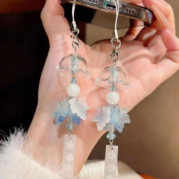 Decorative Floral Charm Keychain Kalsten