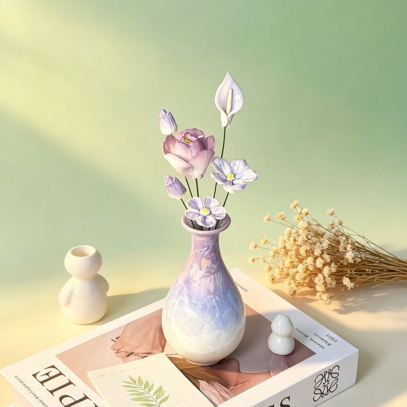 Decorative Ceramic Floral Vase