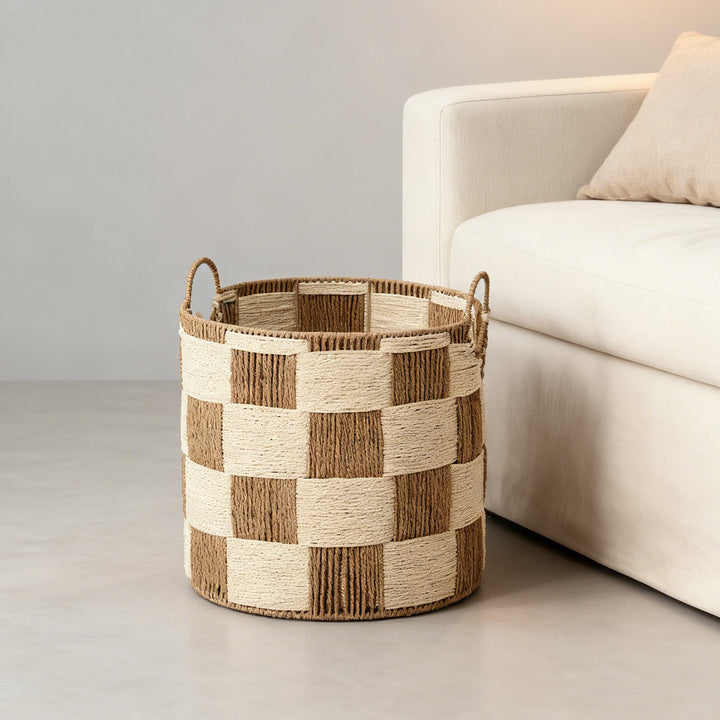 Storage basket with handles Kalsten
