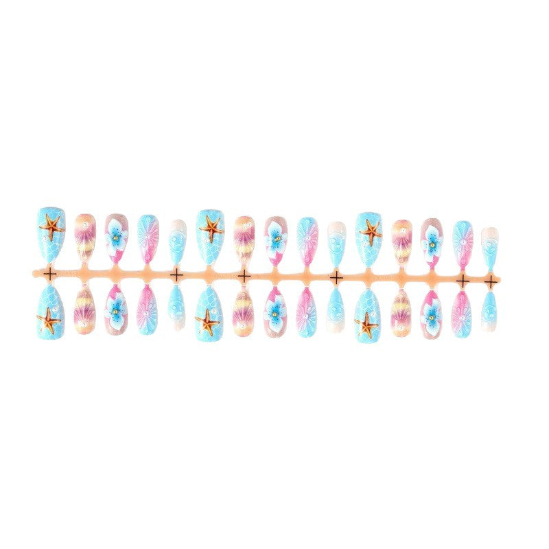 Artificial nails with maritime motifs Kalsten