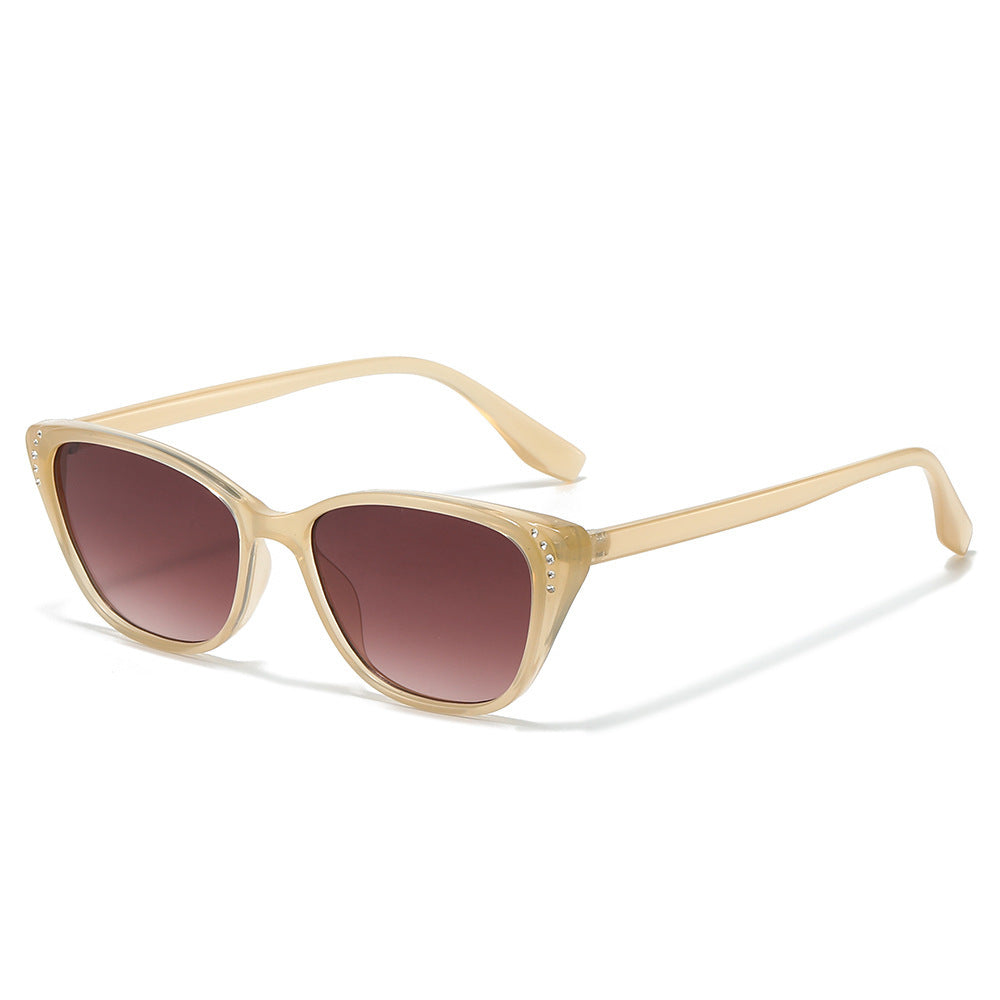 Statement Cat-Eye Sunglasses with Rhinestone Accents Kalsten