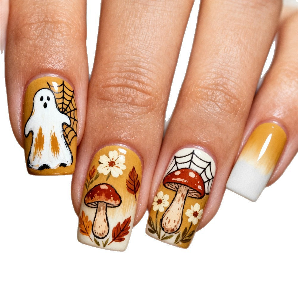 Artificial nails in Halloween design Kalsten