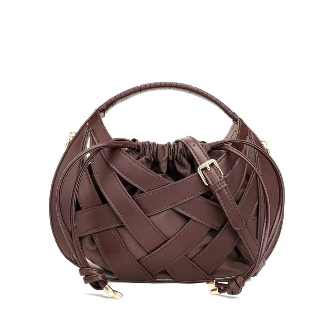 Chic Woven Handle Handbag Kalsten