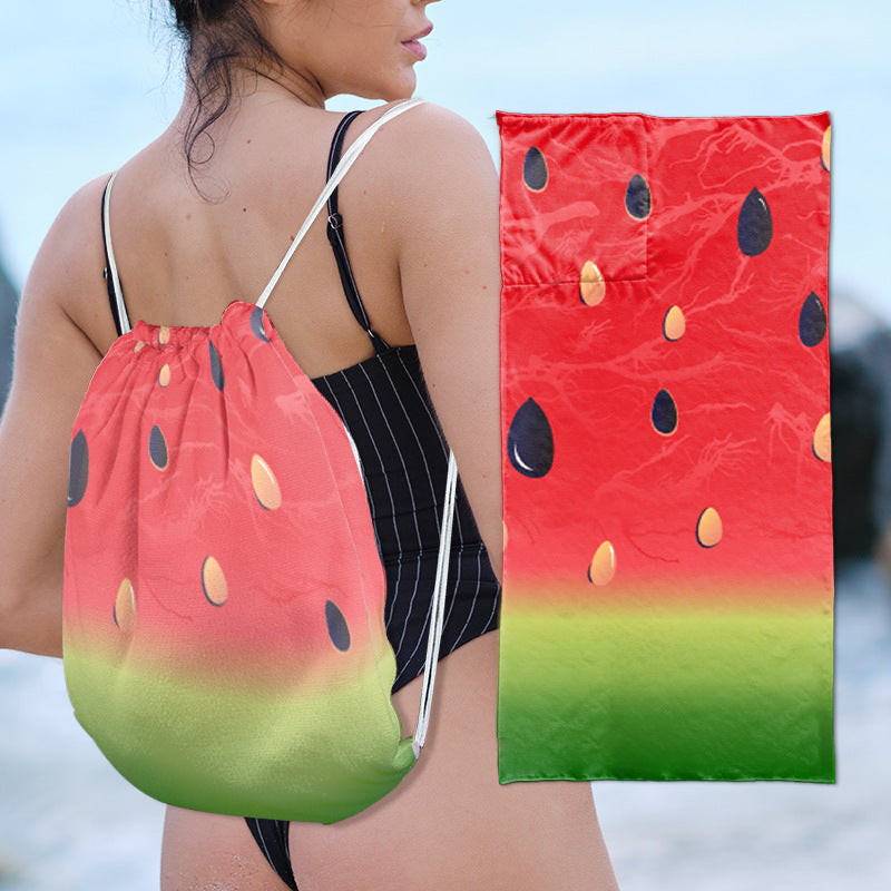 Tote bag with integrated towel Kalsten