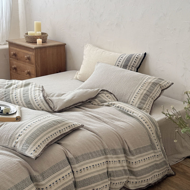 Cotton-Linen Bedding Set Kalsten