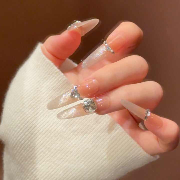 Glamorous Decorative Press-On Nail Extensions Kalsten