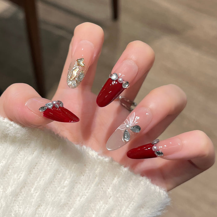 Artistic Press-On Nail Set Kalsten