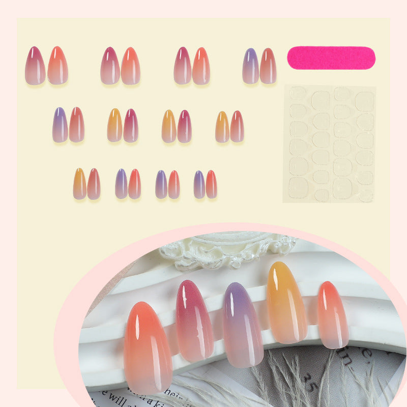 Ombre Nail Art Set with Elegant Gradient Design Kalsten