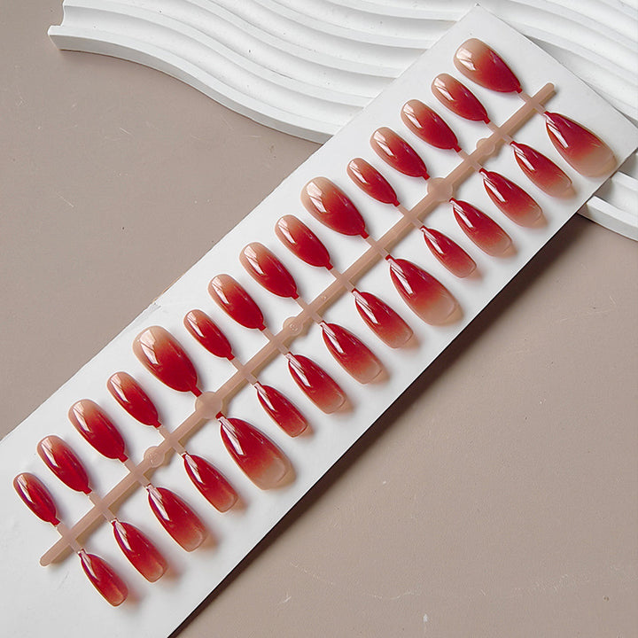 Artificial Nails in Elegant Ombre Look Kalsten