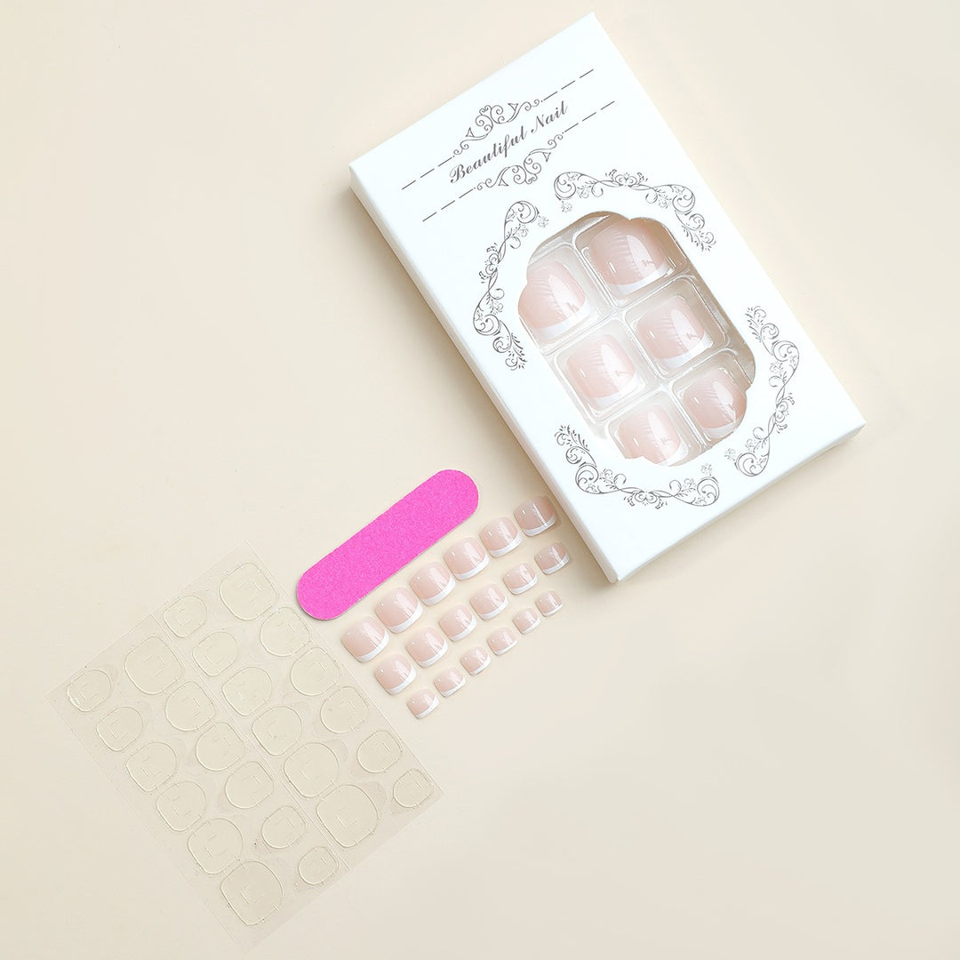 Artificial nail set with elegant design elements Kalsten