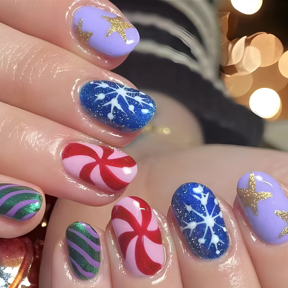 Festive Themed Nail Art Set Kalsten