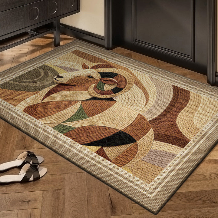 Decorative Sheep-Themed Area Rug