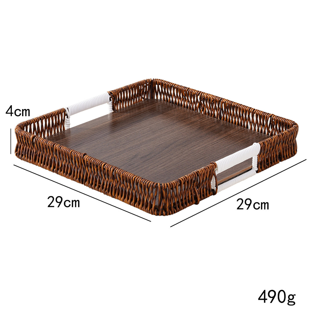 Stylish Handwoven Serving Tray Kalsten